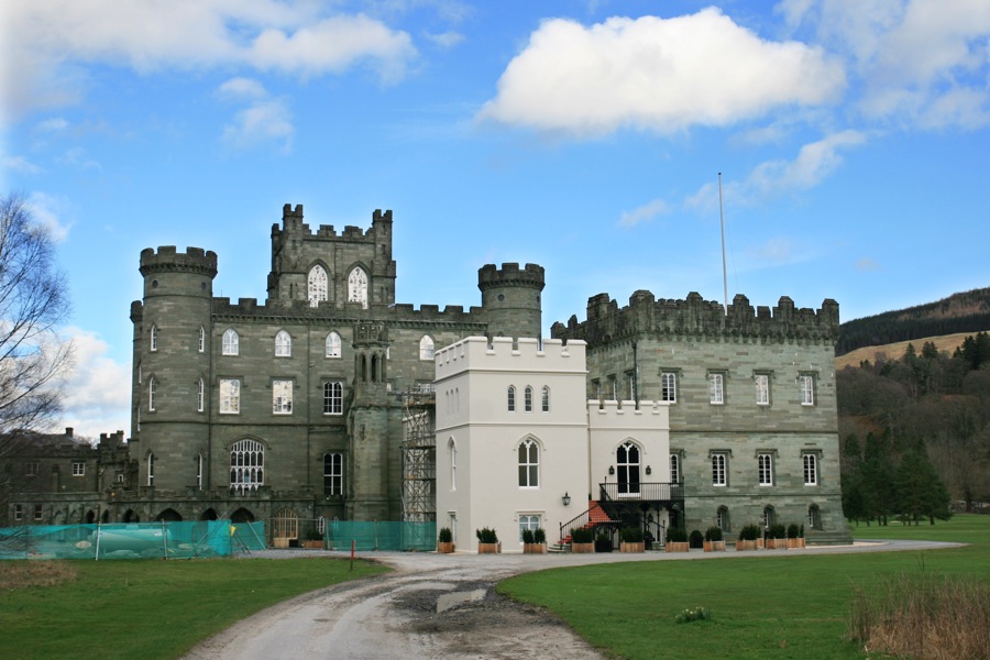 Taymouth Castle Castle in Kenmore, Perthshire Stravaiging around
